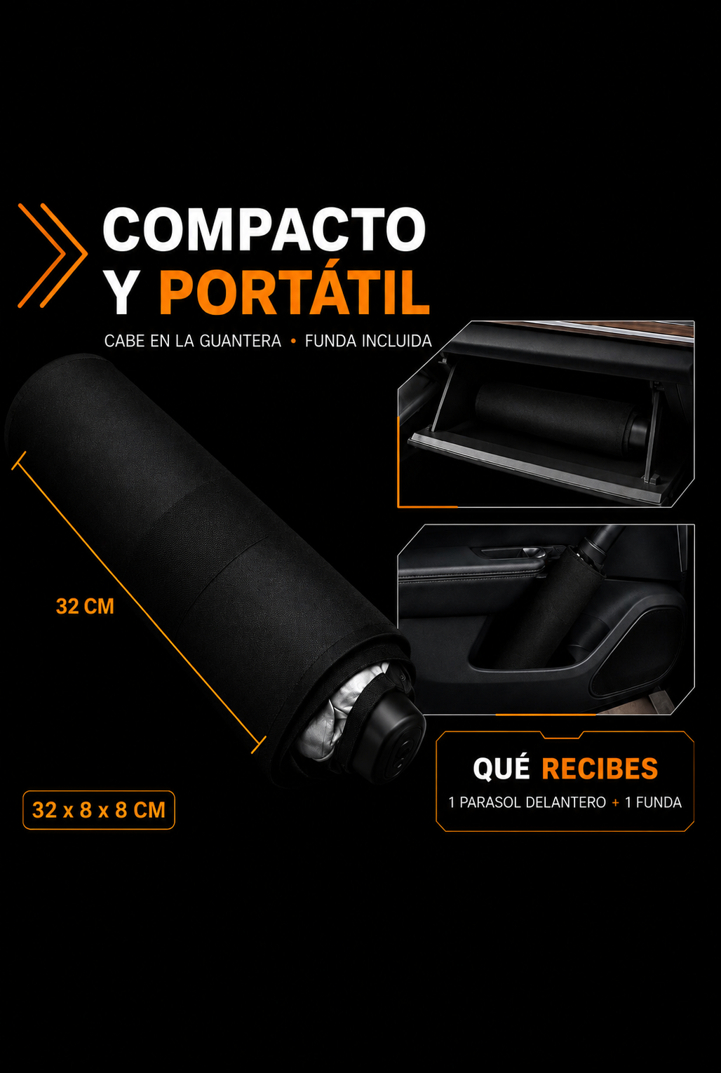 Parasol Plegable Parabrisas